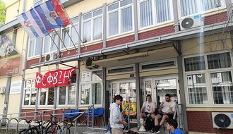 Studenti potpuno blokirali DIF  (FOTO)