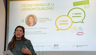 MediaTalks 2023: Švedska ambasadorka održala predavanje u Novom Sadu