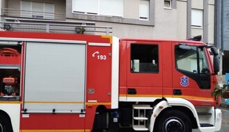 VIDEO: Izgoreo automobil na auto-putu kod Beške