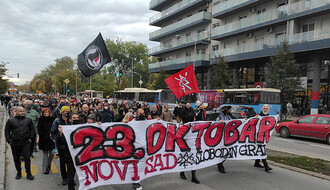 FOTO: Šetnjom Limanom antifašisti obeležili oslobođenje Novog Sada