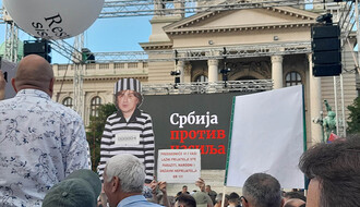 Na subotnjem protestu u Beogradu šetaće se do zgrade Pinka