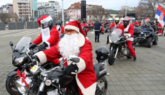 FOTO: Jubilarna 20. akcija Moto Deda Mrazeva