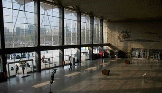 Blokirana Železnička stanica u Novom Sadu