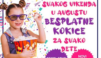 ARENA CINEPLEX: Besplatne kokice za decu svakog vikenda u avgustu