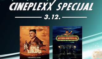 Cineplexx specijal uz cenu od 300 dinara za odabrane filmove