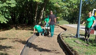 "Zelenilo" rekonstruiše trim stazu u Kameničkom parku