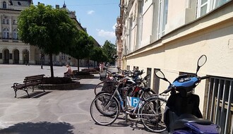 Novi Sad uskoro dobija još 16 novih parkirališta za bicikle