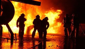 Eksplozija na parkingu JGSP "Novi Sad", izgorela dva autobusa