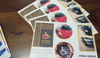 "NI MINUT NA ŽUTO": Poštujte prava osoba sa invaliditetom, ne zauzimajte im parking mesta (FOTO i VIDEO)