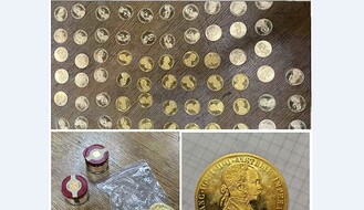 FOTO: Dukati i nakit u vrednosti od 70 hiljada evra zaplenjeni na Kelebiji i Gradini
