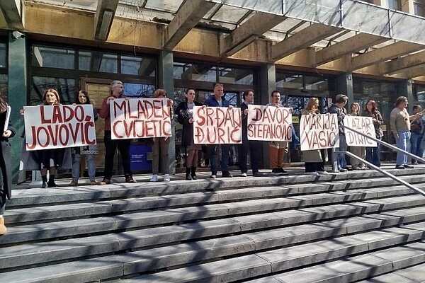 Davor Stefanović, Mladen Cvijetić i Srđan Đurić pušteni da se brane sa slobode