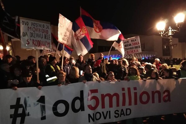 Nastavnici i saradnici Filozofskog fakulteta u Novom Sadu podržali proteste