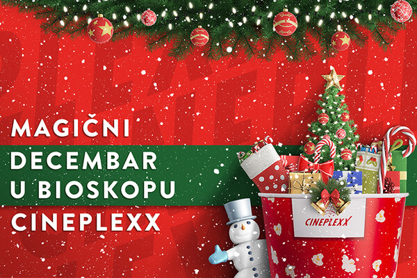 Magični decembar u Cineplexx Promenadi od 5. do 26. decembra