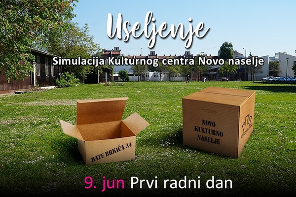 Simulacija Kulturnog centra Novo naselje u nedelju na “Useljenju”!