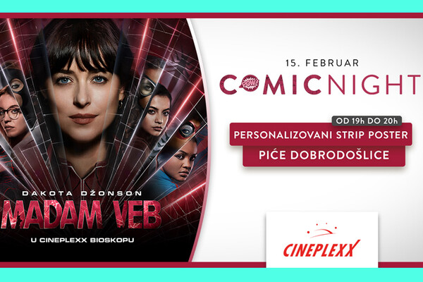 Misteriozna Marvel junakinja, Madam Veb, na Comic night događaju