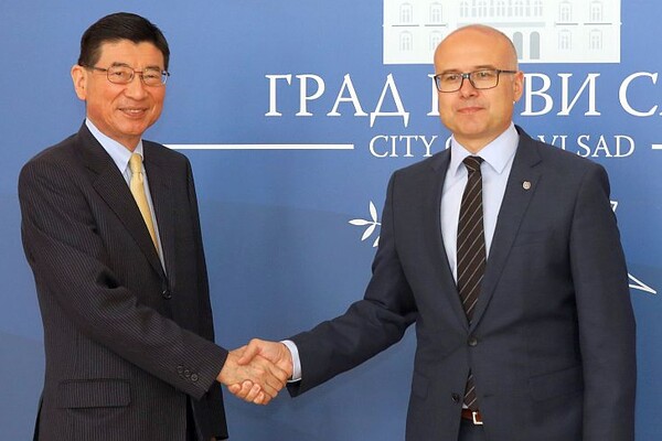 Ambasador Japana i Japansкa poslovna alijansa u poseti Novom Sadu