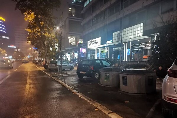 Automobil udario vozača JKP "Gradska čistoća" ispred "Arene", vozač pobegao