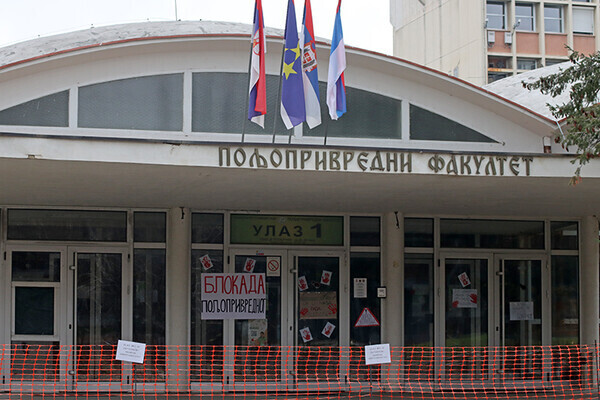 Poljoprivredni blokadni bazar u subotu ispred Poljoprivrednog fakulteta