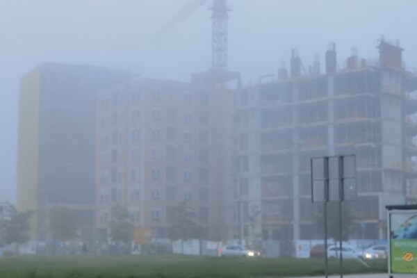 Novi Sad ceo dan okovan maglom, vazduh prekomerno zagađen (FOTO)