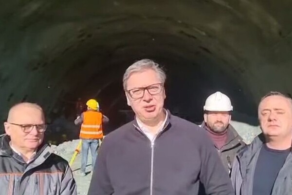 VIDEO: Vučić obišao radove na Fruškogorskom koridoru