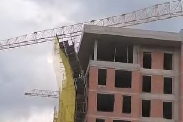 Nakrivila se skela na gradilištu na Limanu 4 (VIDEO)