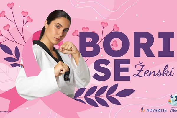 Milica Mandić zaštitno lice kampanje "Bori se ženski"