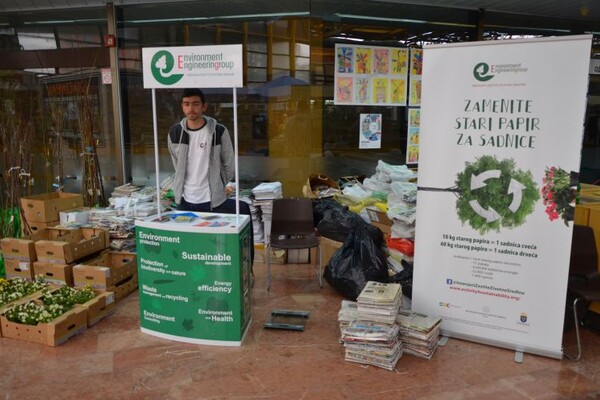 FOTO: Novosađani prikupili dve tone papira za reciklažu