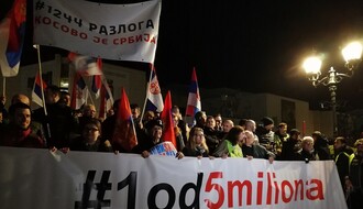 Treći protest "Jedan od pet miliona" u Novom Sadu (FOTO i VIDEO)