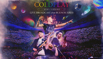 Prenos koncerta grupe Coldplay uživo iz Argentine u Cineplexx Promenadi