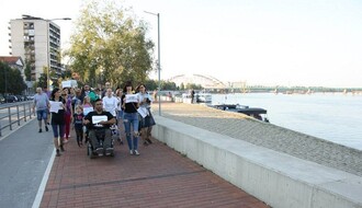 Povorka tišine za zaštitu Dunava