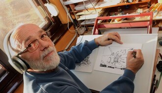 NOVOSAĐANI: Crtač u penziji vratio se svetu stripa i karikature