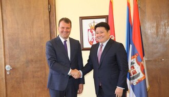 Mirović primio u posetu ambasadora Kazahstana (FOTO)
