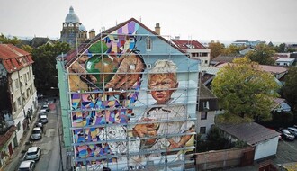 FOTO I VIDEO: Novi mural "Lančane reakcije" u Šafarikovoj ulici