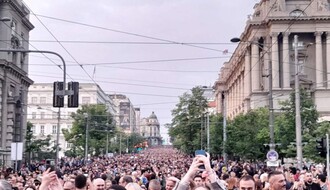 Ovonedeljni protest "Srbija protiv nasilja" u Beogradu održaće se u petak, skup – ispred Vlade Srbije