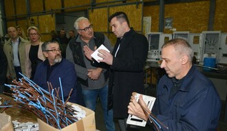 Gradonačelnik i ministar za rad posetili "DES" (FOTO)