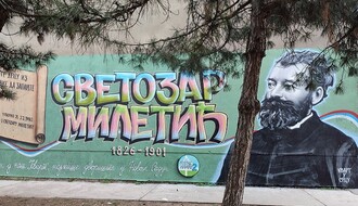 FOTO: Svetozar Miletić i Novak Đoković dobili murale na Limanu