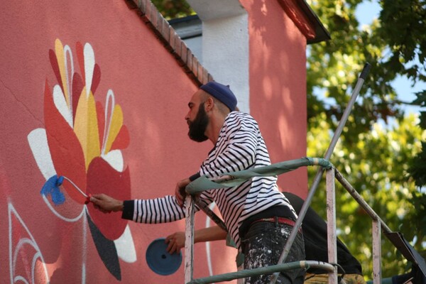 FOTO: Novi Remedov mural niče u Novom Sadu