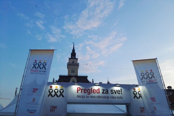"PREGLED ZA SVE": Deset dermoskopskih ordinacija u utorak na Trgu slobode