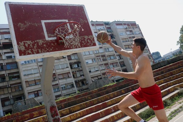 U SRCU NOVOG SADA: Banatić poznat po mnogo čemu,  a najviše po basketašima i "Blokstoku" (FOTO)